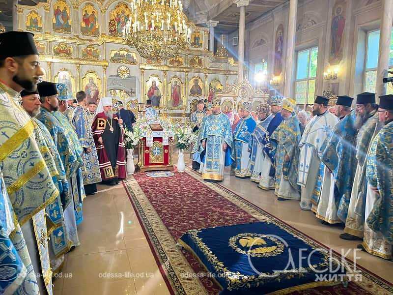 Святкова служба в одеському соборі