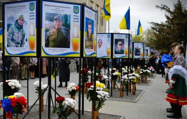 У Татарбунарах відкрили Алею пам’яті полеглих Героїв