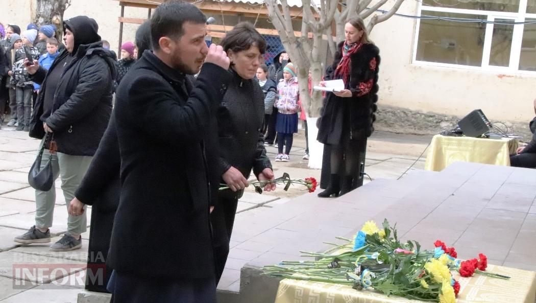В селі Виноградівка Болградської громади відкрили меморіальні дошки на честь полеглих Героїв