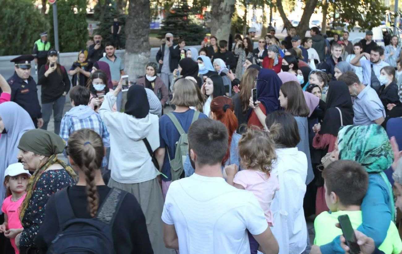 Протест у Махачкалі проти мобілізації