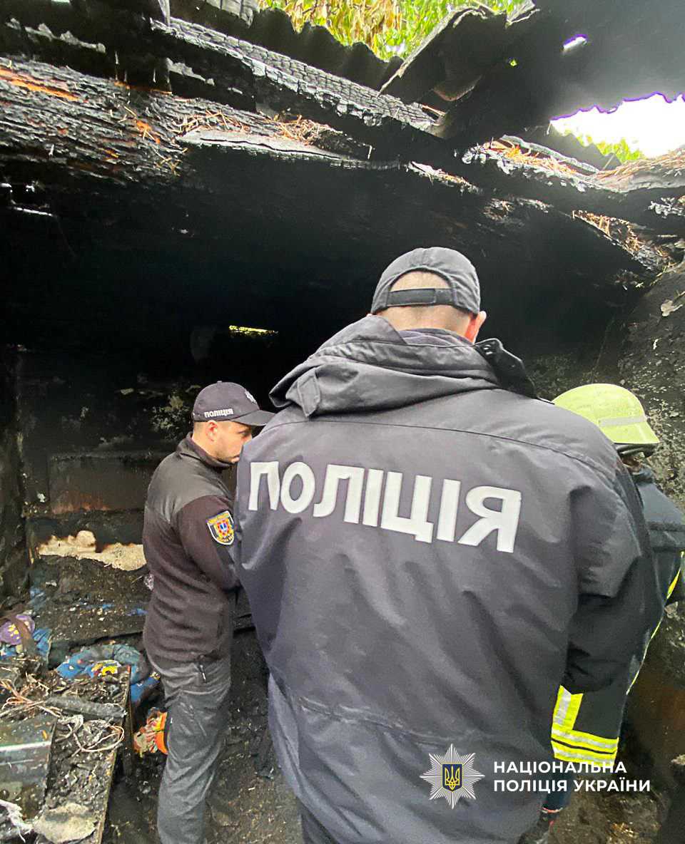 На Одещині у пожежі загинули діти