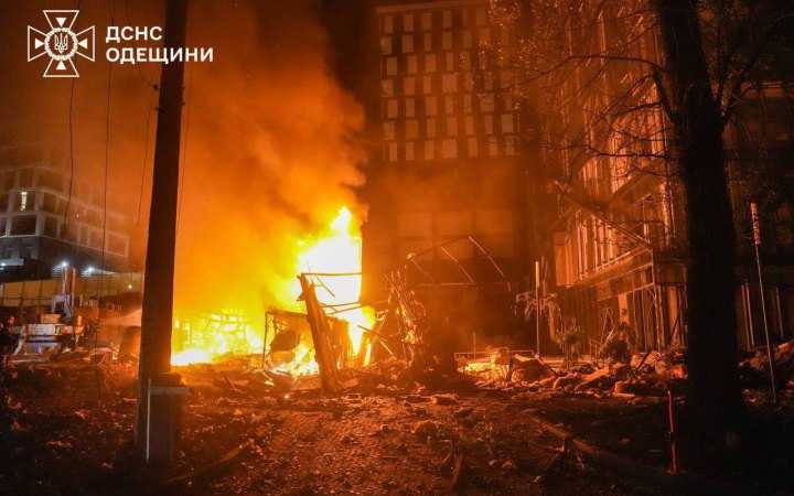 Унаслідок чергового удару Росії по Одесі загинула людина
