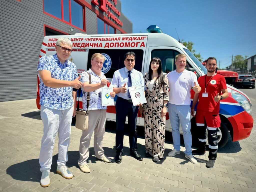 Після ворожої атаки станція Білгород-Дністровської "екстренки" отримала новий спецавтомобіль