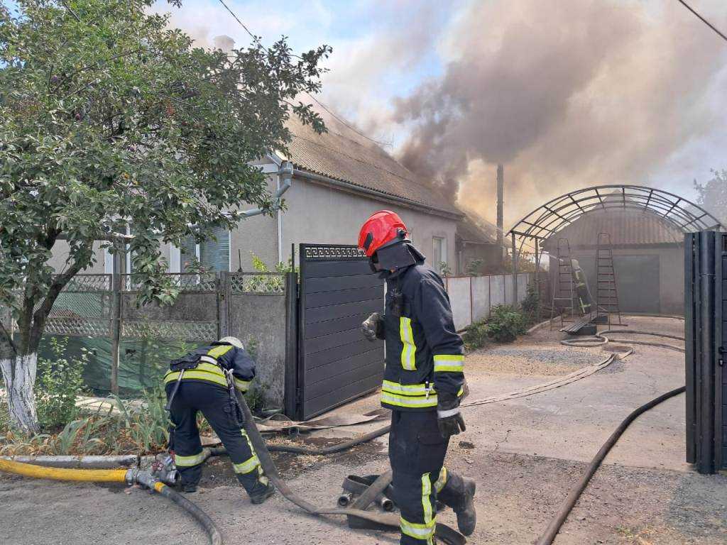 В Ізмаїлі спалахнула пожежа у приватному будинку
