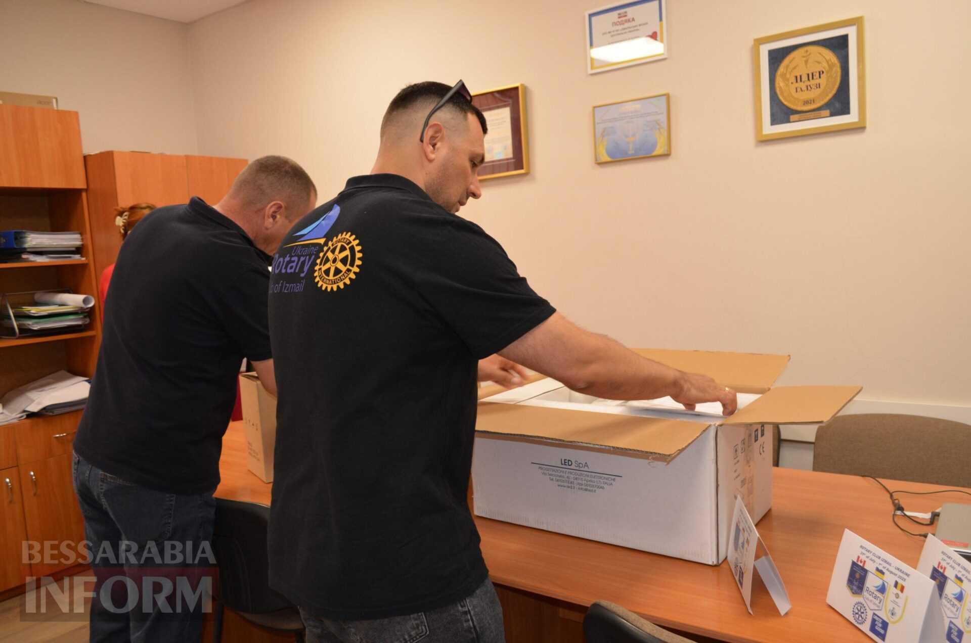 Перинатальний центр Ізмаїльської ЦМЛ отримав нове обладнання від «Rotary Club»