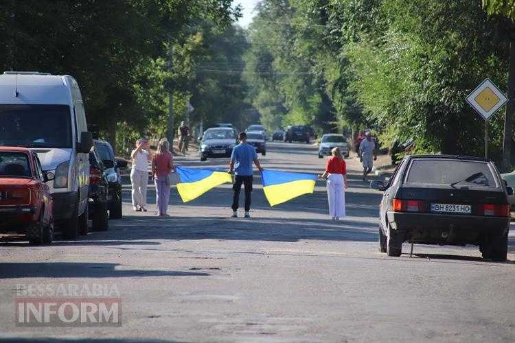 Болград приєднався до загальнонаціональної хвилини мовчання просто на вулицях міста