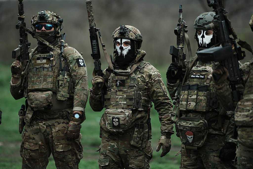 Бійці батальйону «Шаман» у квітні 2023.