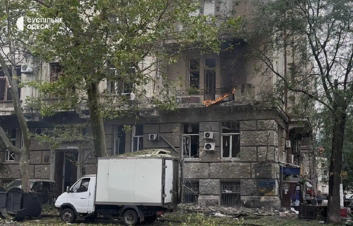 Одеса під обстрілом: руйнування, жертви та фото наслідків атаки 21 липня.