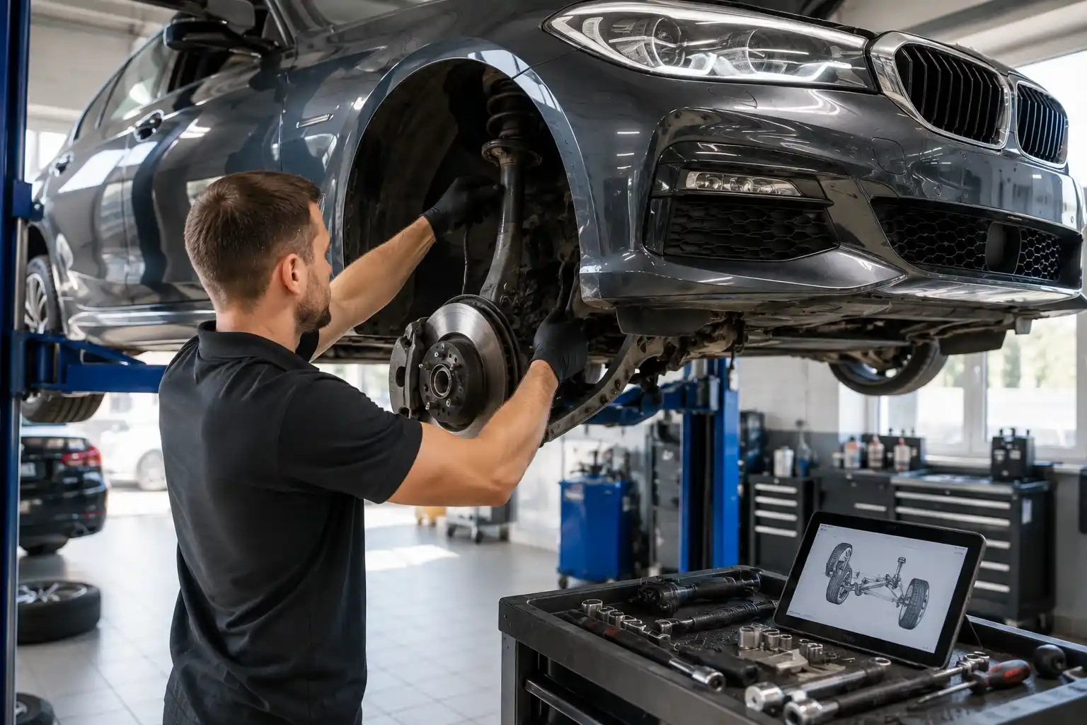 подвеска BMW