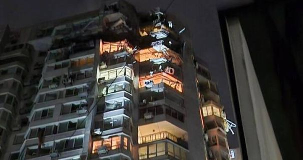 Ворожа атака на Одесу: 24-поверхівка зруйнована, 8 поранених.